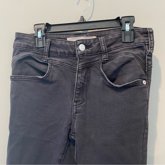 Pilcro & the Letterpress Black Skinny Jeans Women’s Size 25 Anthropologie Brand - Picture 4 of 12